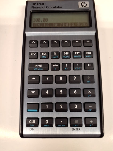 Regnemaskine HP 17bll+Finansiel Calculator